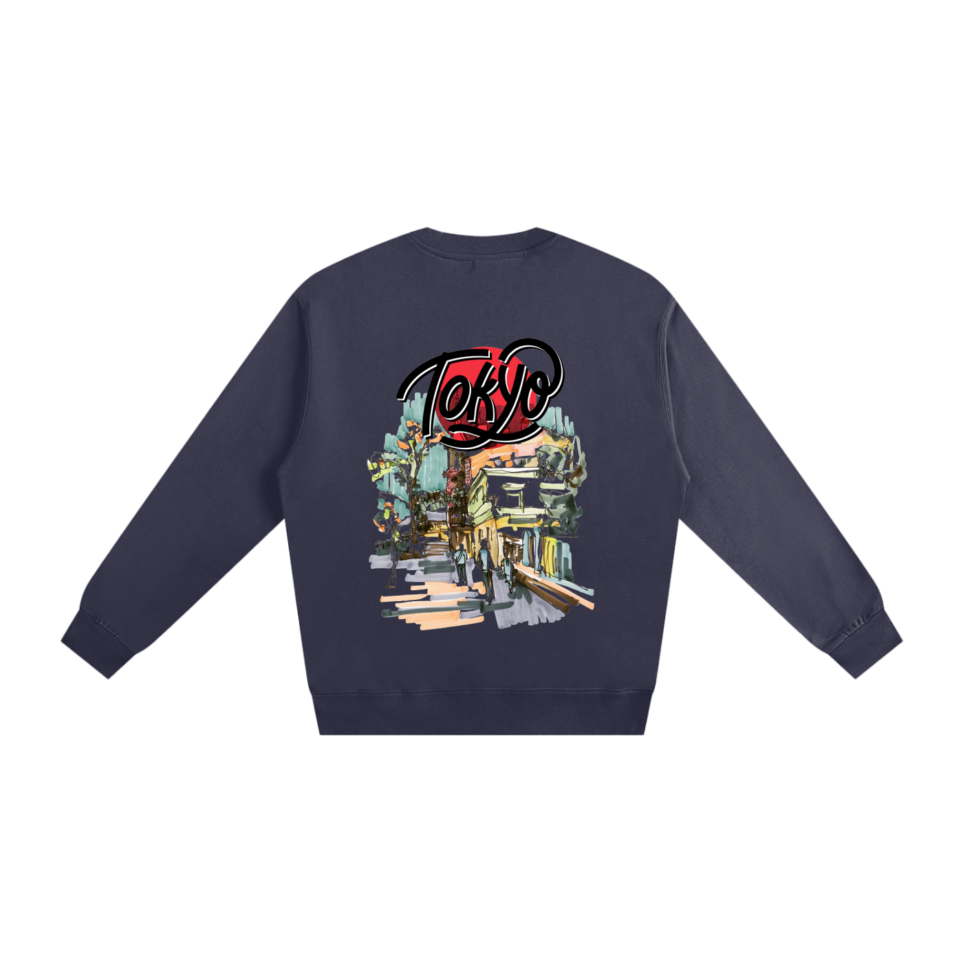 Sweatshirt,Mens Wear,Steerwear,Tokyo,Graphic Sweatshirt,Winter wear