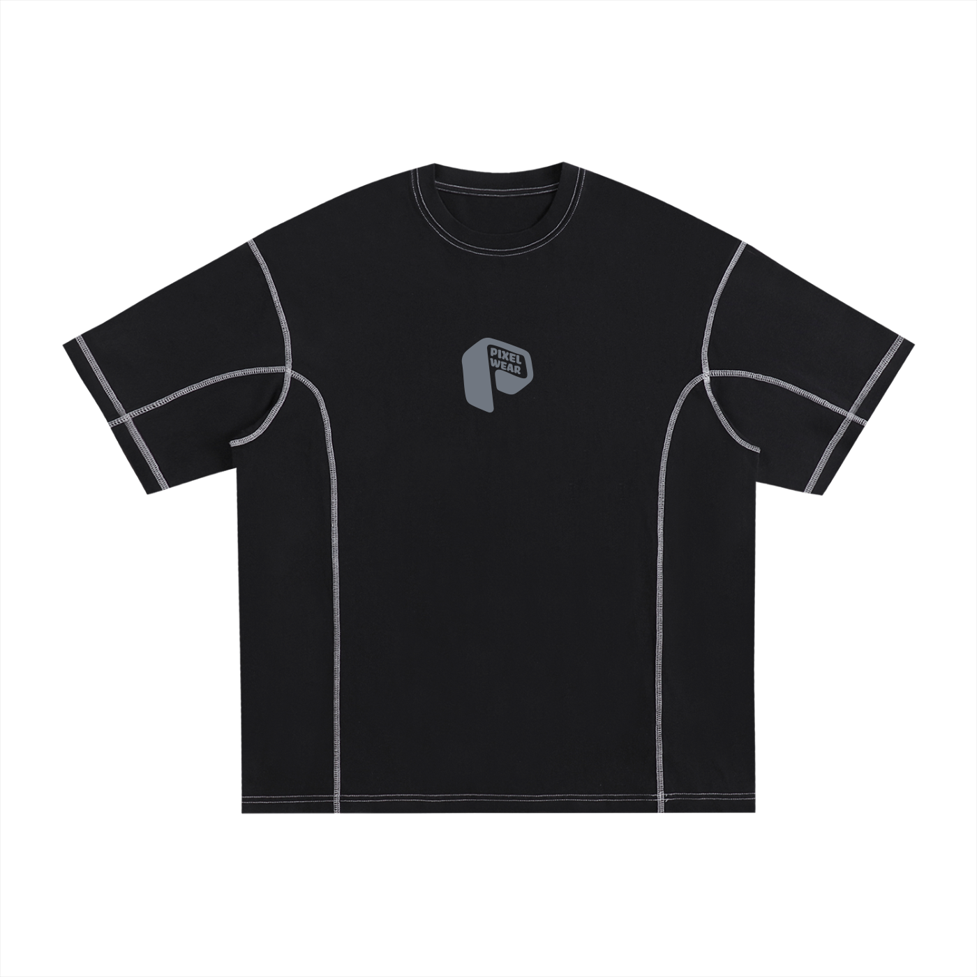 Tshirt,Unisex,Black,White
