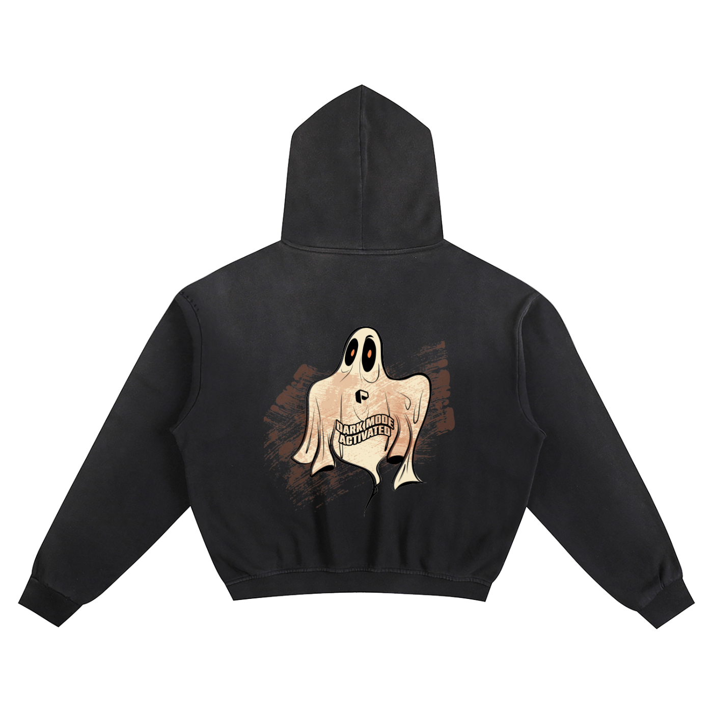 Halloween,Halloween Special,Ghost ,Scary Ghost,Hoodie,Unisex,Sunfade Boxy Hoodie,Boxy Hoodie