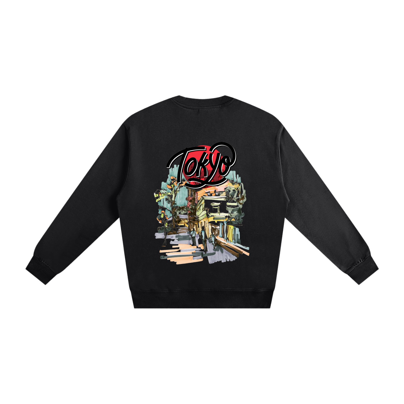 Sweatshirt,Mens Wear,Steerwear,Tokyo,Graphic Sweatshirt,Winter wear