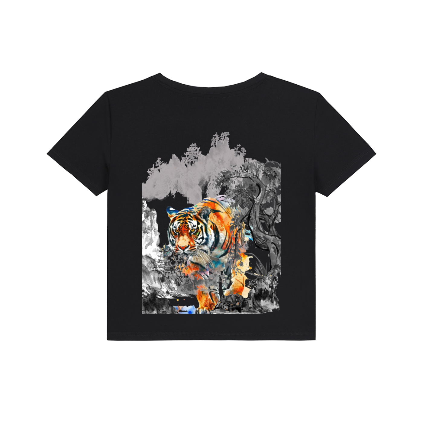 TIGER,GRAPHIC TEE,MENS WEAR,TSHIRT