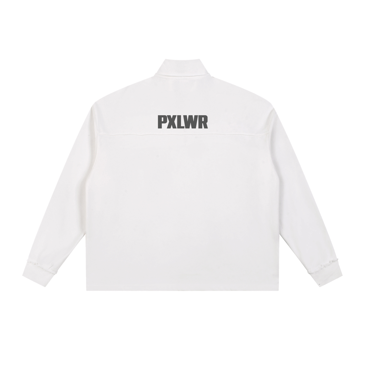 Half-Zip Rolled,Edge Sweatshirt,New,Sweatshirt