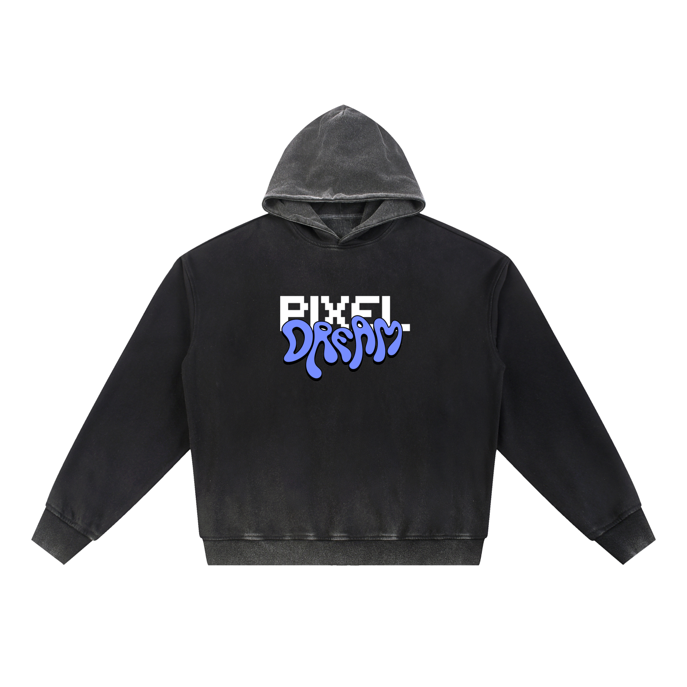 Vintage Washed Gradient Fleece,Fleece Hoodie,Hoodie,Vintage Hoodie,Unisex Hoodie,New