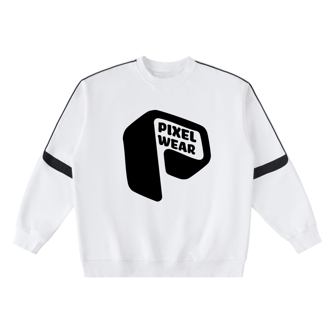 Oversized Crewneck Tape,Oversized,Pixel Mens Wear,mens wear,Sweatshirt,Alpha Fits