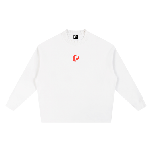 Knitted Round Neck,Oversize Sweatshirt,Oversize ,Sweatshirt,Japanese,Anime Sweatshirt