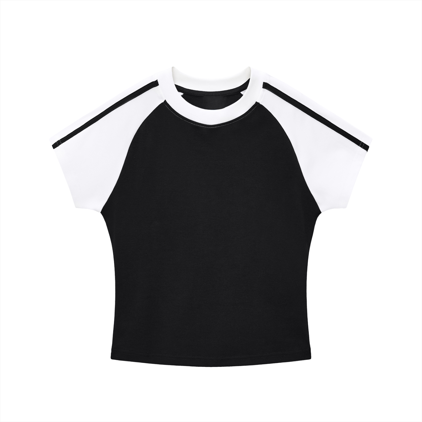 Womens Wear,Women,Bodycon Raglan  Sleeve T-Shirt,Bodycon,Bodycon T-Shirt