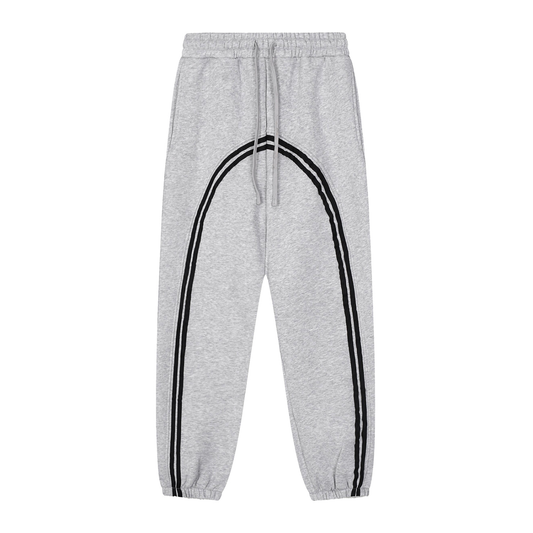 Sun Fade Contrast Tape Fleece ,Contrast tape,Jogged Sweatpants,Sweatpants