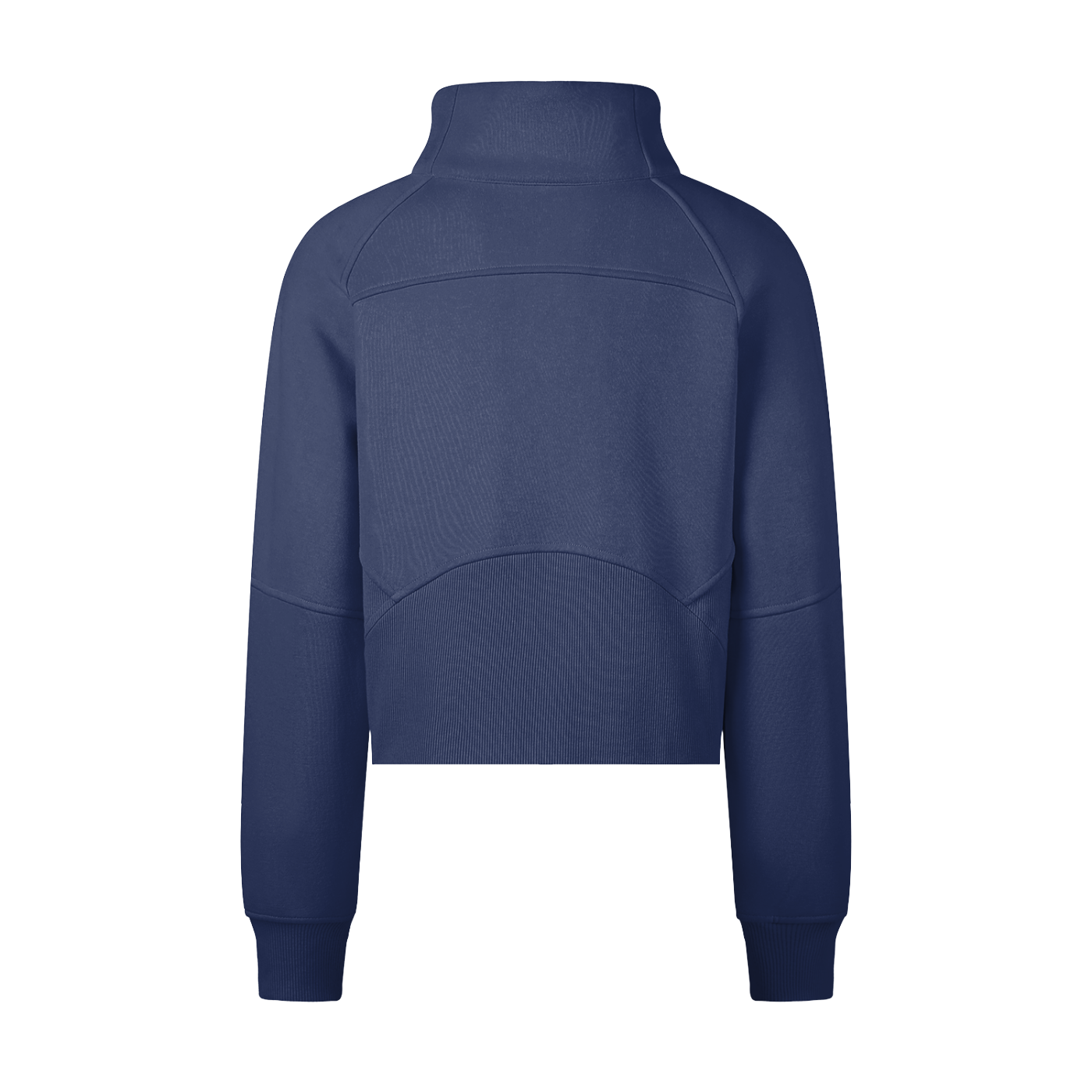 Cropped Half-Zip Sweats,Half Zip,Zip Sweater,Sweater,Sweatshirt,Womens Wear