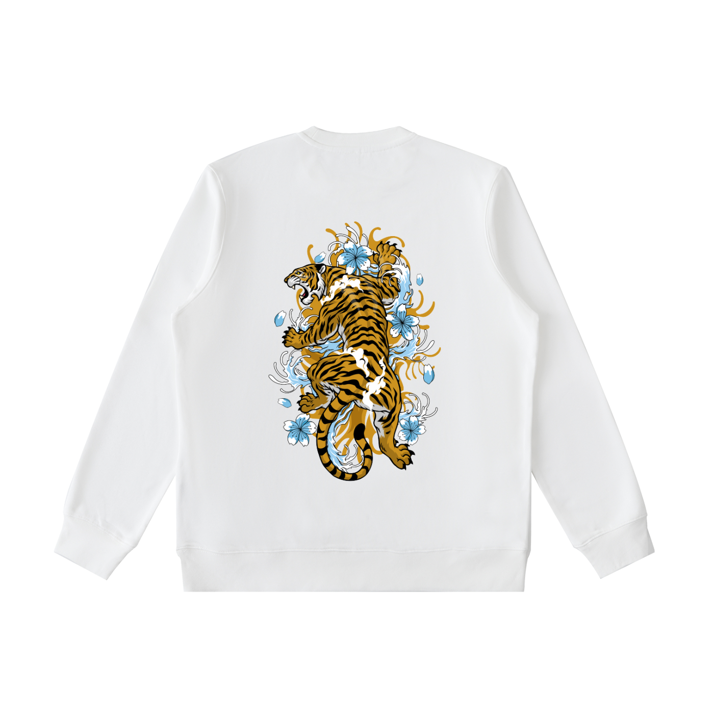 Tiger,Sweatshirt,Tiger Swearshirt,Mens Wear,Men,Sweatshirts for Men,Graphic Sweatshirt