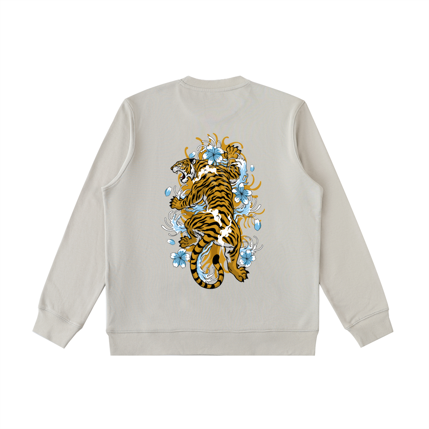 Tiger,Sweatshirt,Tiger Swearshirt,Mens Wear,Men,Sweatshirts for Men,Graphic Sweatshirt