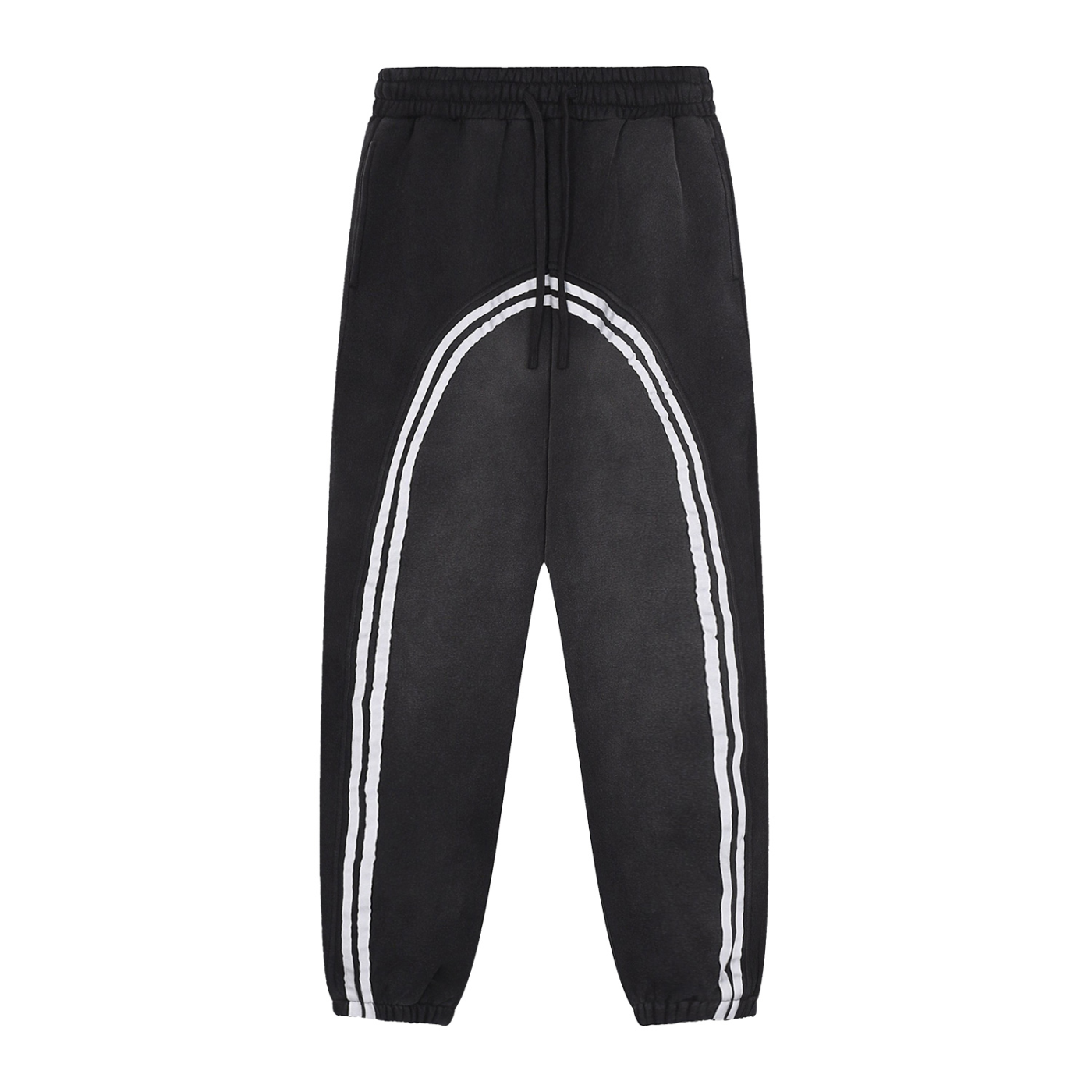 Jogged Sweatpants,Fleece,Contrast Tape