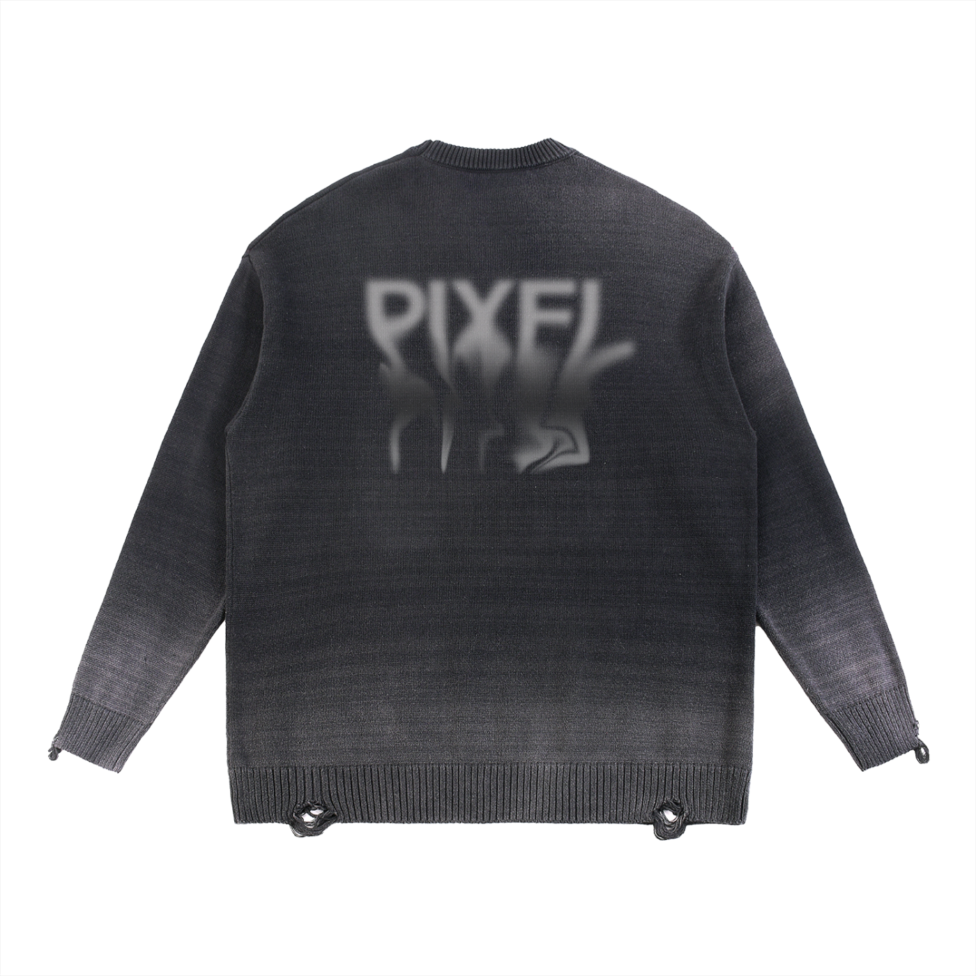 Sun Fade Distressed ,Ripped,Unisex,Crewneck sweater,Sweatshirt