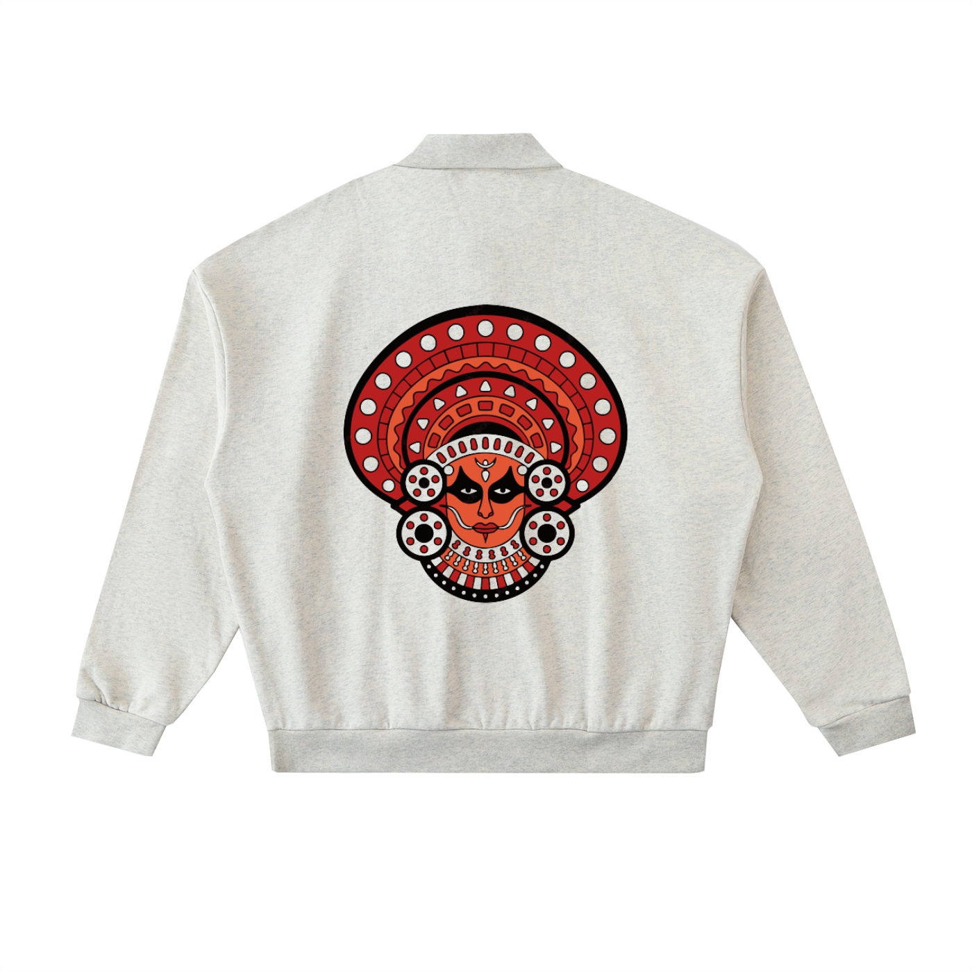 Fleece Polo Sweatshirt,Polo Sweatshirt,Sweatshirt,COLLARED SWEATSHIRT