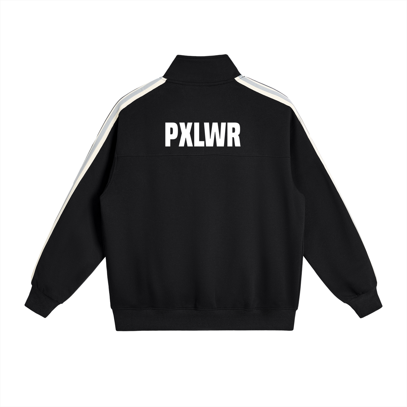 Side-Stripe Stand Collar  Jack,Collar Jack,Collar,jacket