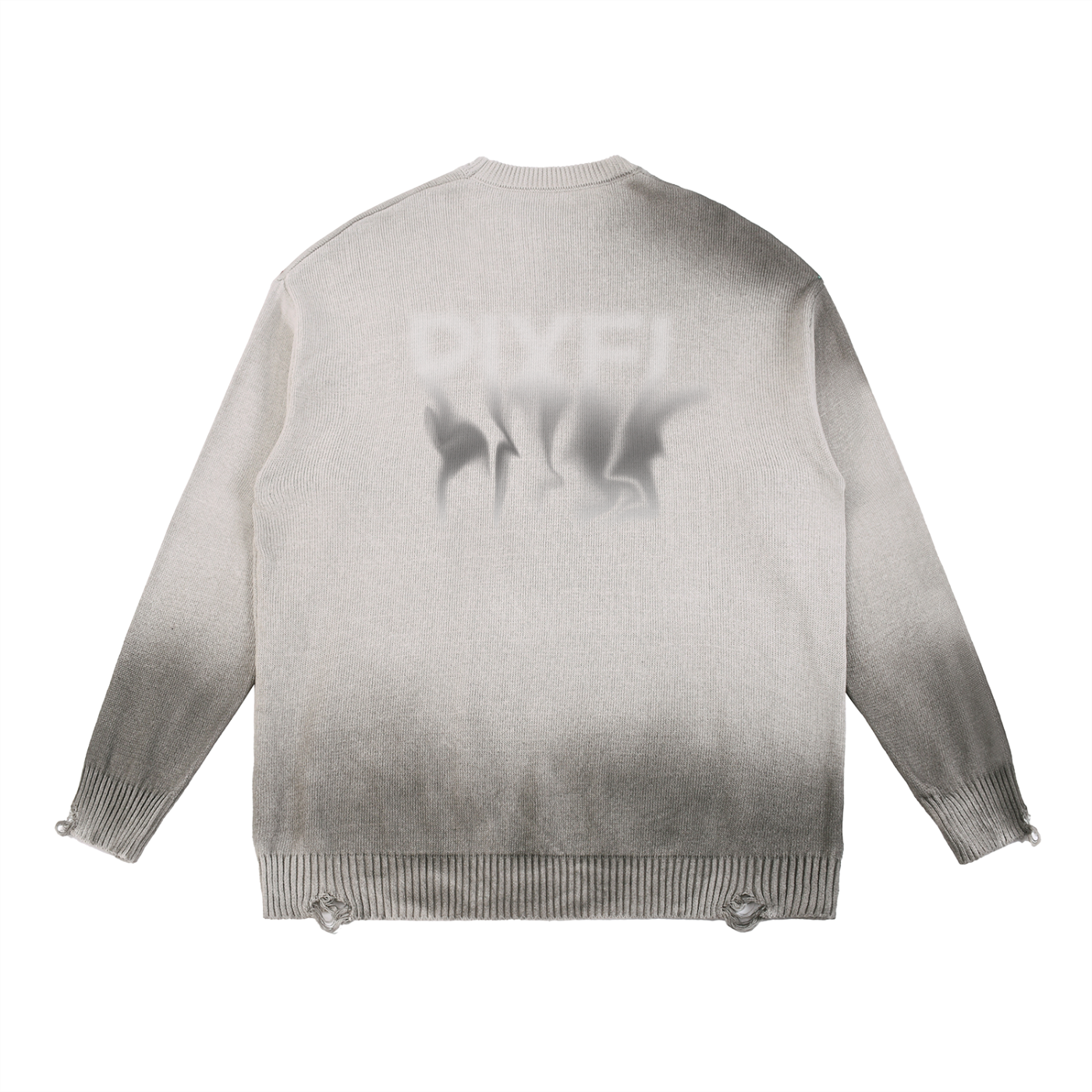 Sun Fade Distressed ,Ripped,Unisex,Crewneck sweater,Sweatshirt
