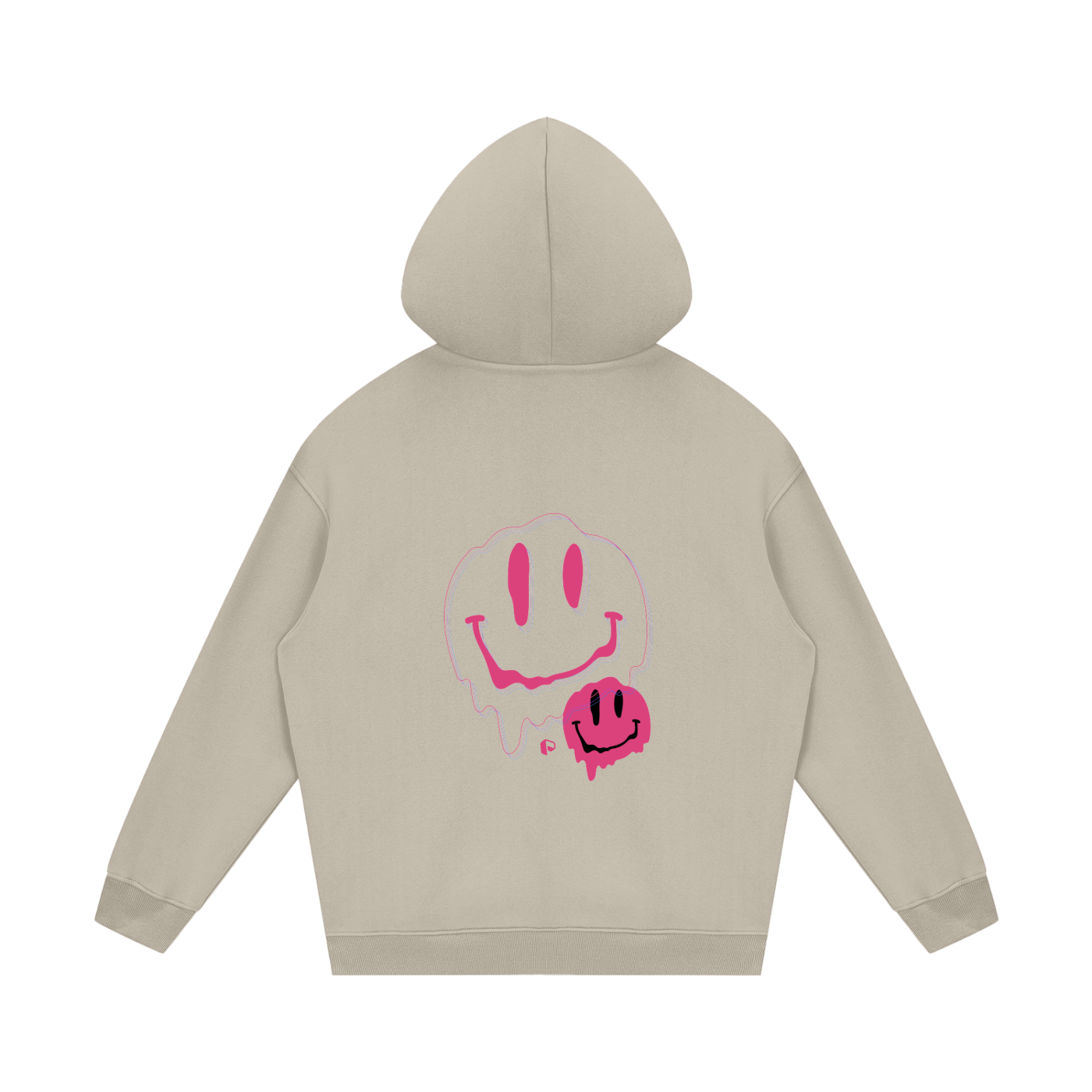 hoodie,fleece hoodie,smiley,melting smiley