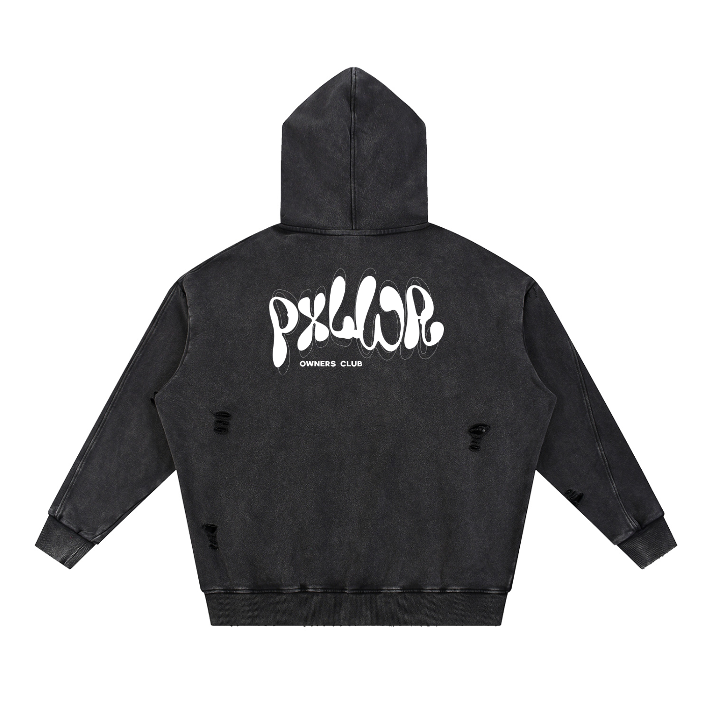 Snow Washed Distressed Panel P,Pocket Hoodie,Distressed,Hoodie,Mens Wear,Premium,Mens Hoodie,New,Latest Hoodie Design,Pocket