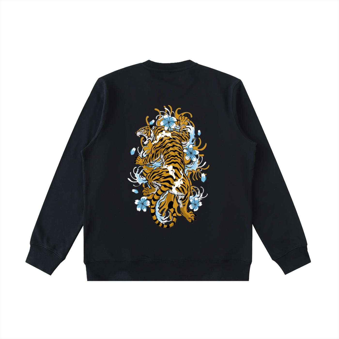 Tiger,Sweatshirt,Tiger Swearshirt,Mens Wear,Men,Sweatshirts for Men,Graphic Sweatshirt
