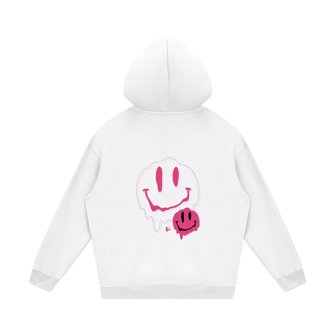 hoodie,fleece hoodie,smiley,melting smiley