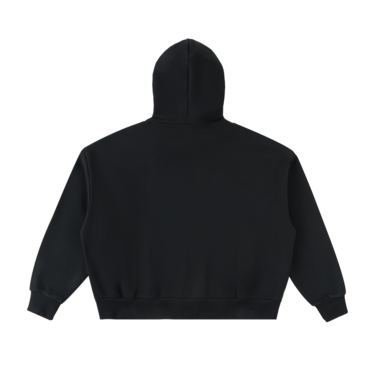 Full Zip Boxy Hoodie,zip till head,Full Zip