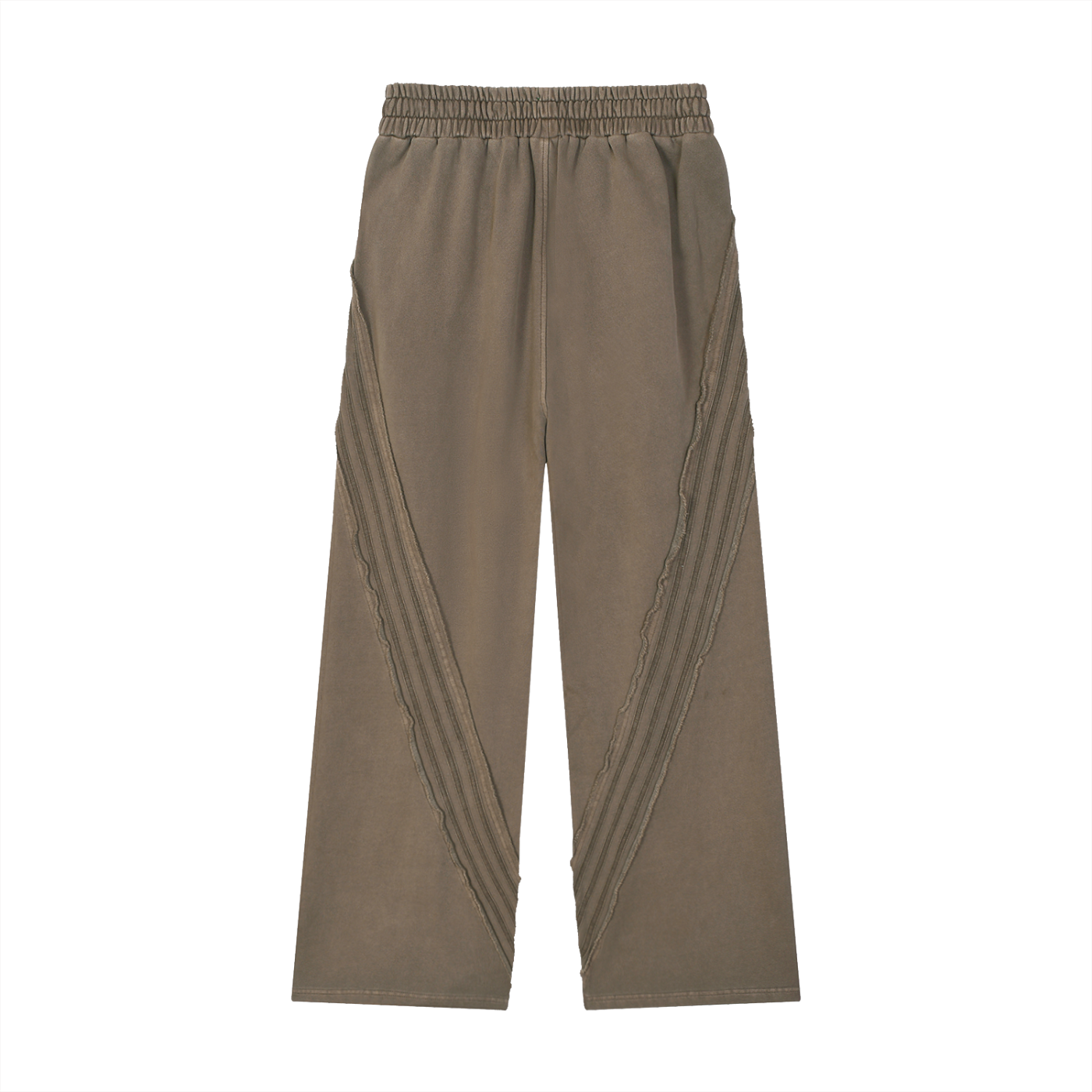 Pants,Sweatpants,Snow Washed Tape Raw Edge Swea,Tape,New