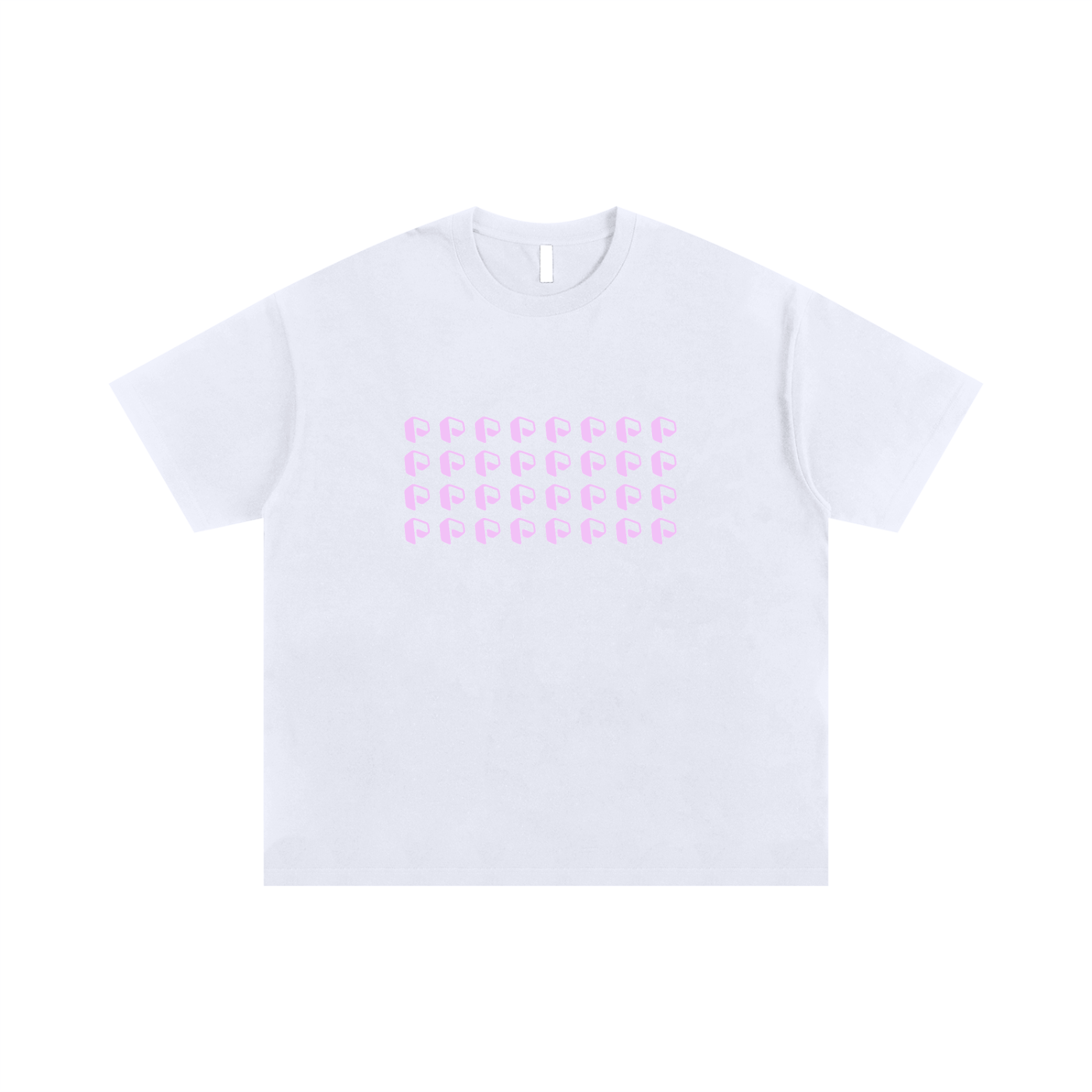 NEW,PIXEL WEAR LOGO PATTERN,TSHIRT,COTTON TSHIRT,OVERSIZED,UNISEX