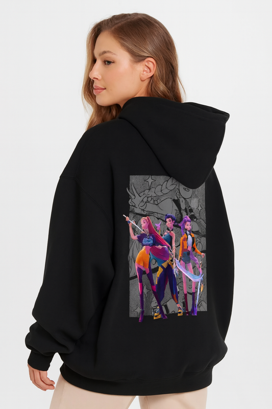 Fleeced Boxy Hoodie - PIXEL WEAR