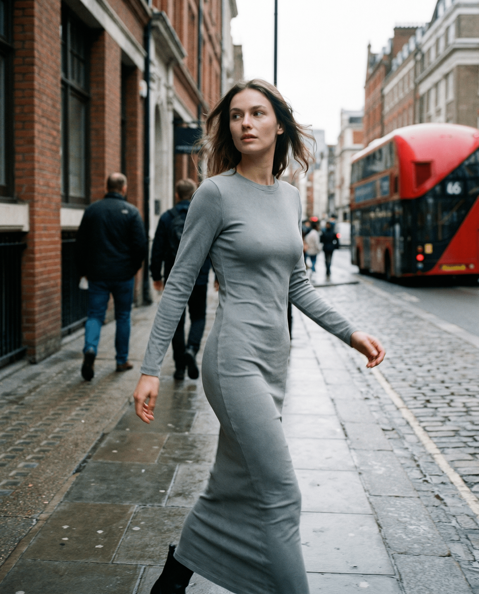 Dyed Washed Slit Maxi Dress - PIXEL WEAR