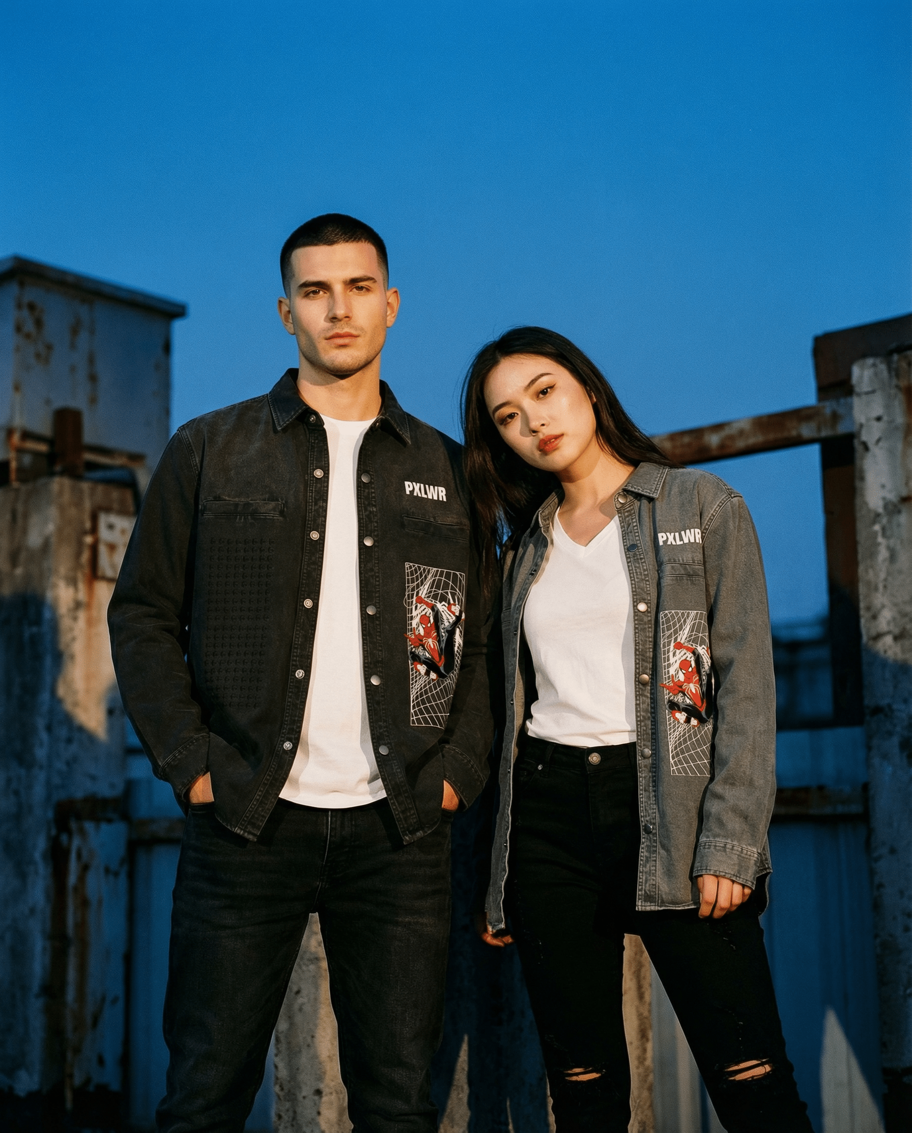 Denim Vintage Washed Heavyweight Jacket