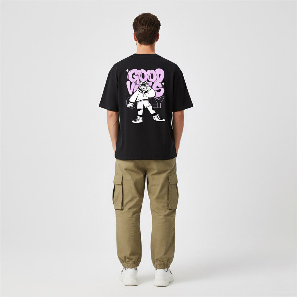 Unisex Oversized Cotton T-Shirt - PIXEL WEAR