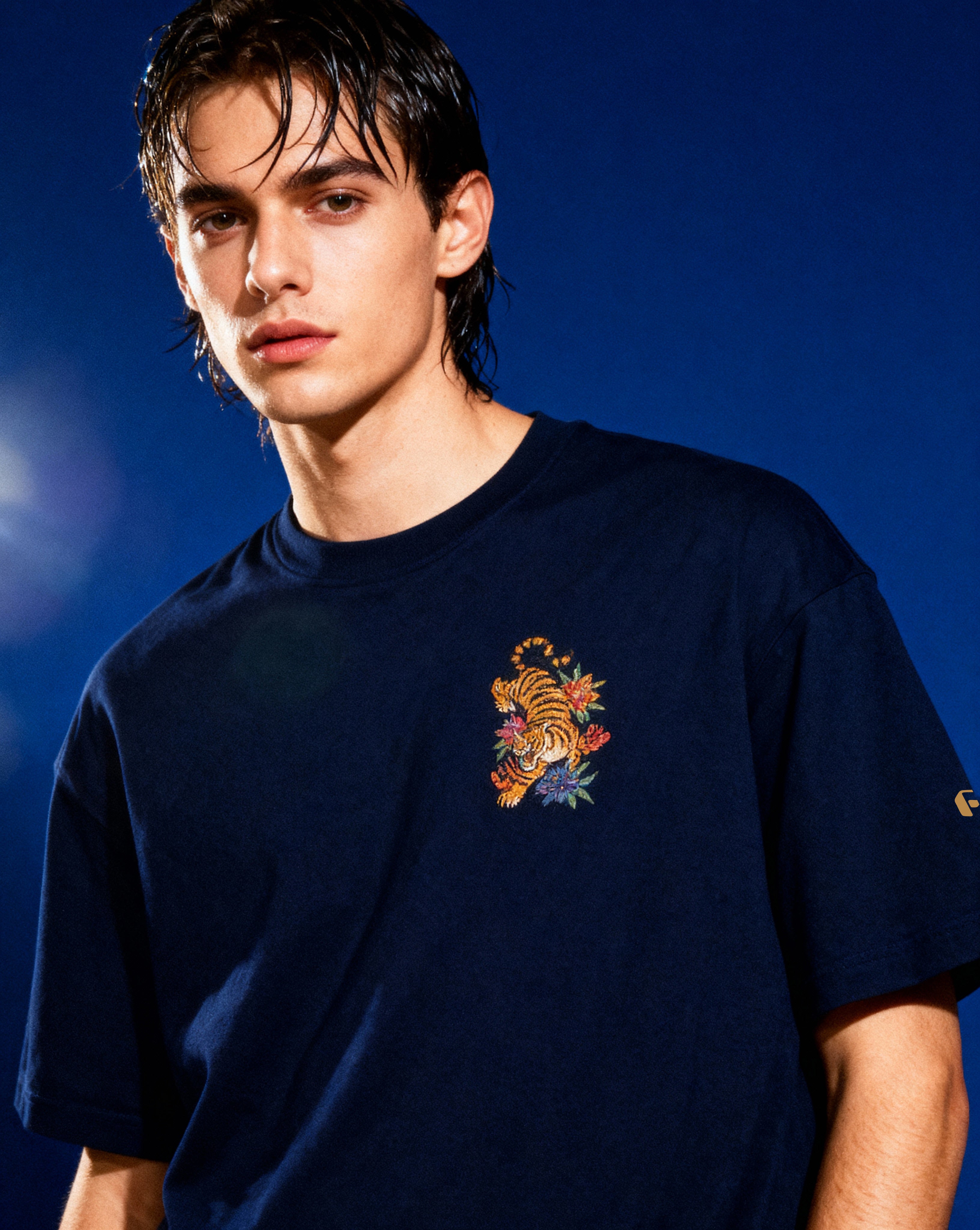 Tiger Oversized Cotton T-Shirt