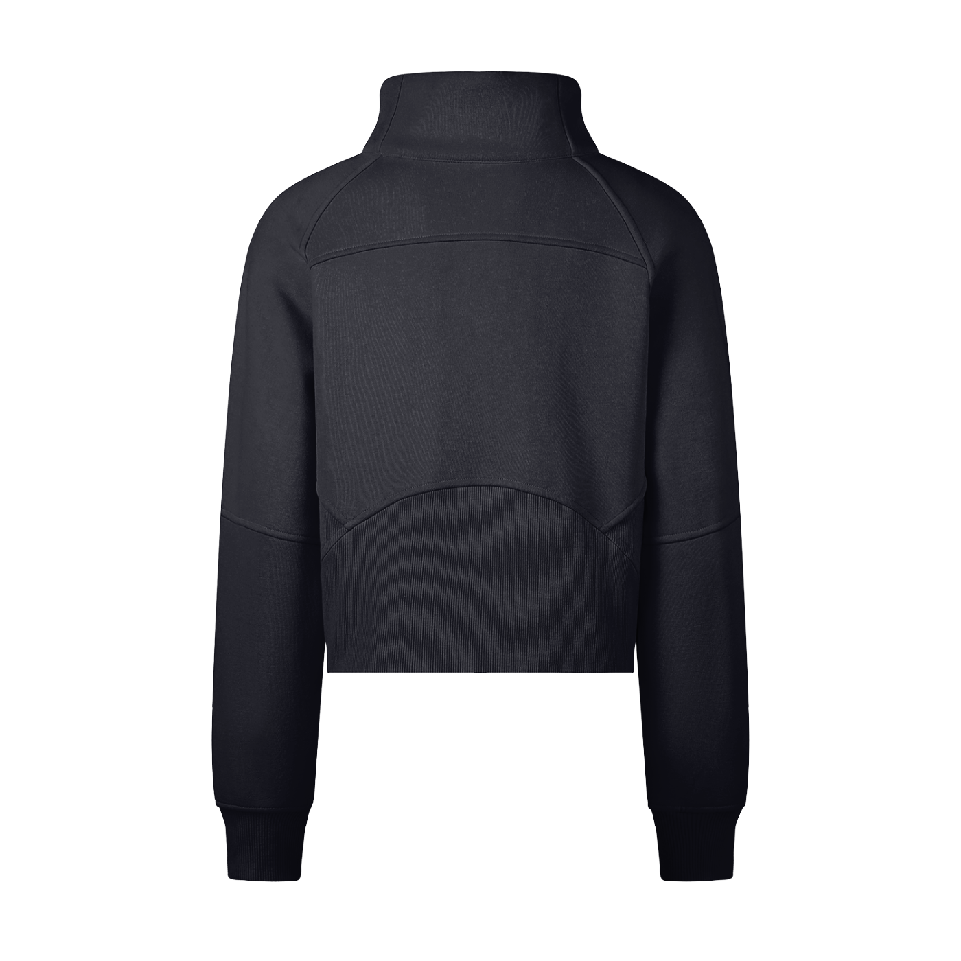 Cropped Half-Zip Sweats,Half Zip,Zip Sweater,Sweater,Sweatshirt,Womens Wear