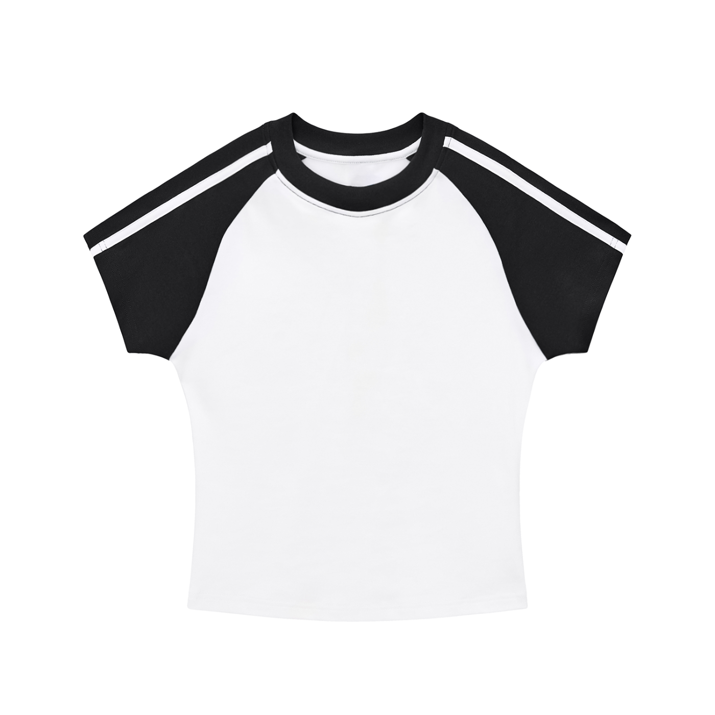 Womens Wear,Women,Bodycon Raglan  Sleeve T-Shirt,Bodycon,Bodycon T-Shirt