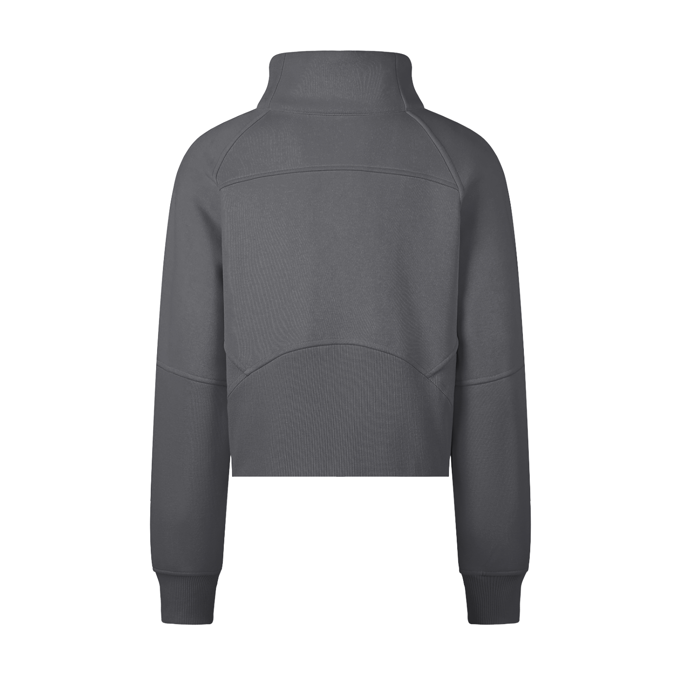 Cropped Half-Zip Sweats,Half Zip,Zip Sweater,Sweater,Sweatshirt,Womens Wear