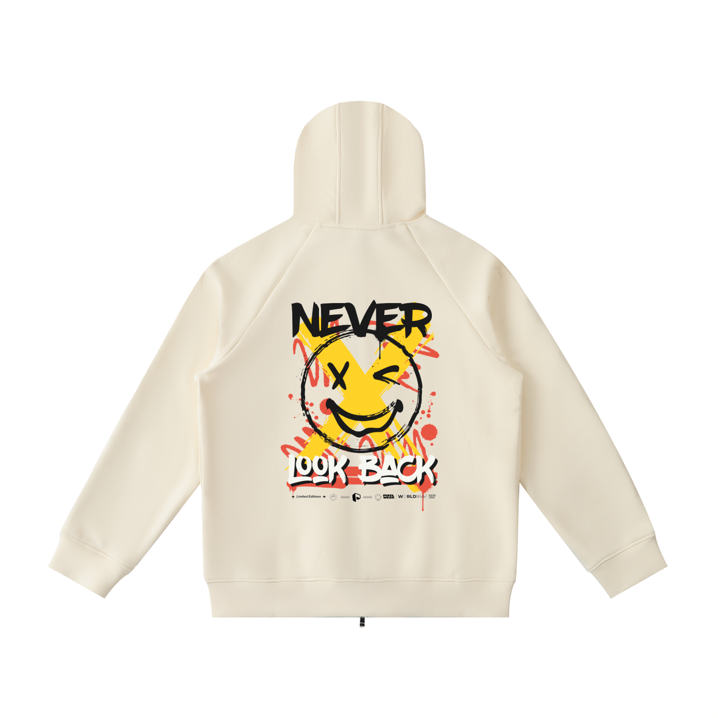  Raglan Sleeve Zip Hoodie,Raglan Hoodie,Zip Hoodie,Unisex,New