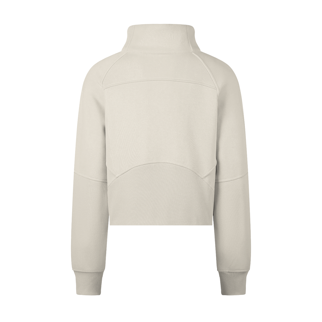 Cropped Half-Zip Sweats,Half-Zip Sweats,Sweats,Womens Wear,For her,Office wear