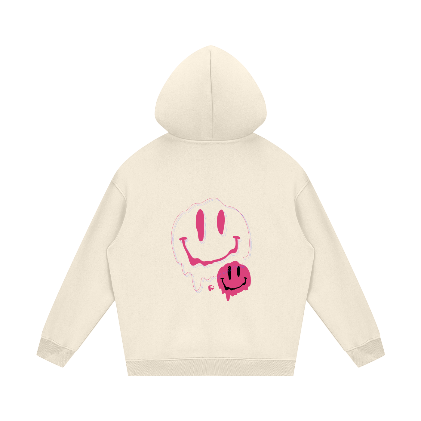 hoodie,fleece hoodie,smiley,melting smiley