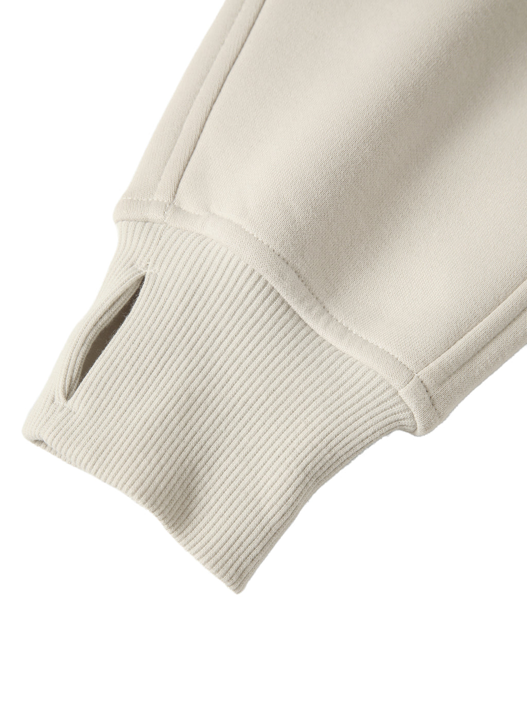 Winter Wear,Cropped Half-Zip Sweatshirt
