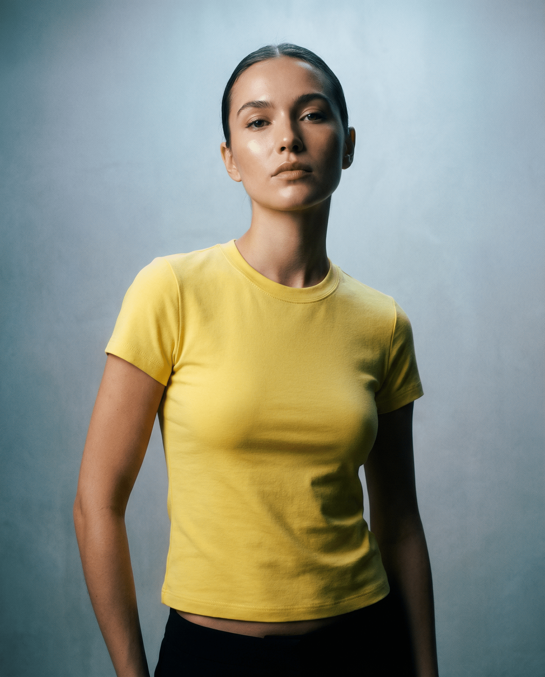 Essential Bodycon Crewneck T-Shirt