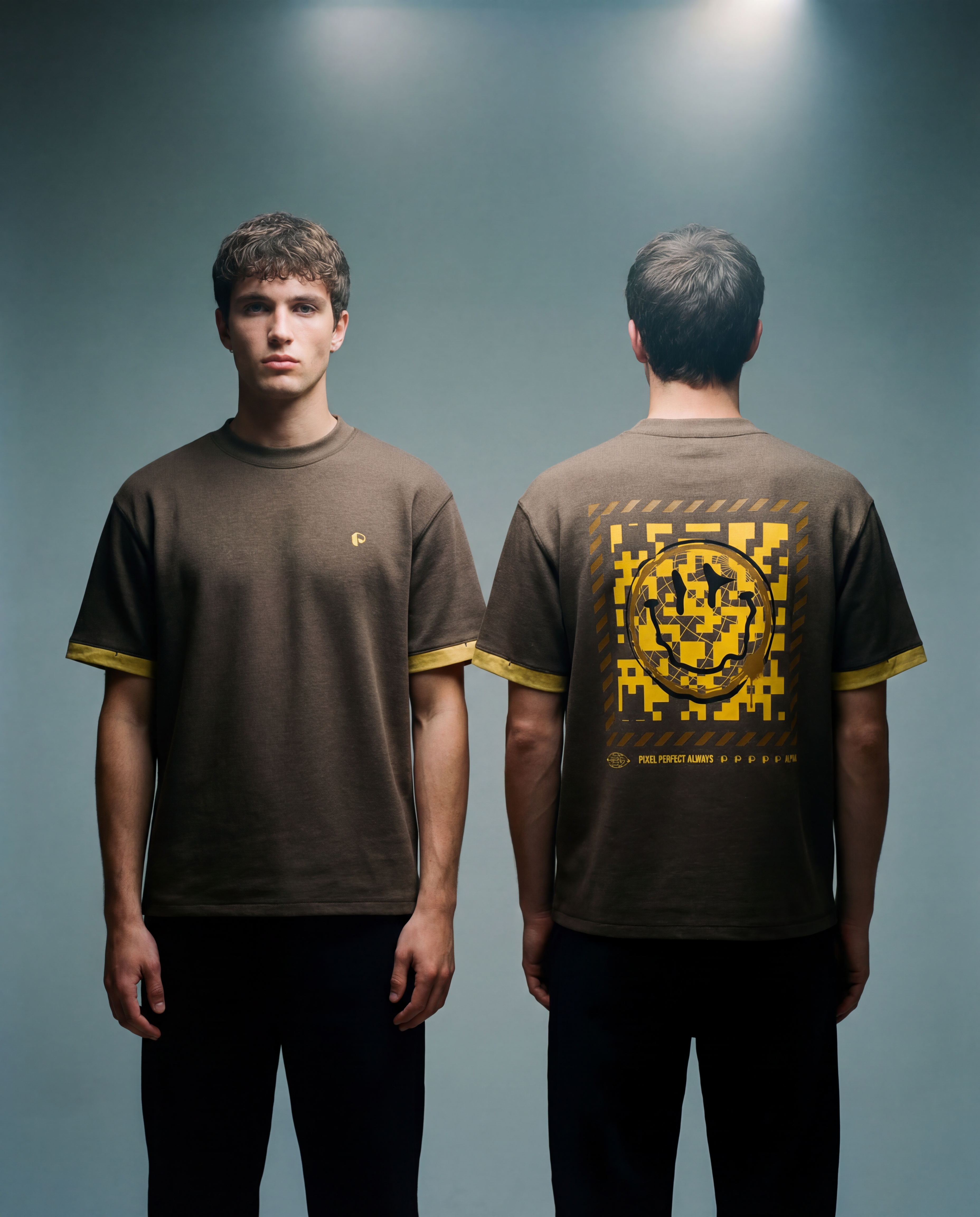 yellow Cuffed T-Shirt