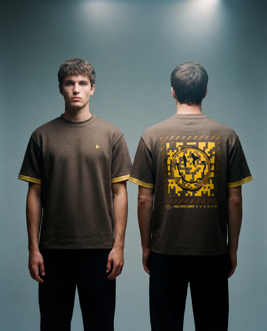 yellow Cuffed T-Shirt