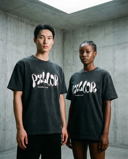 Vintage Washed Hand-Frayed T-Shirt