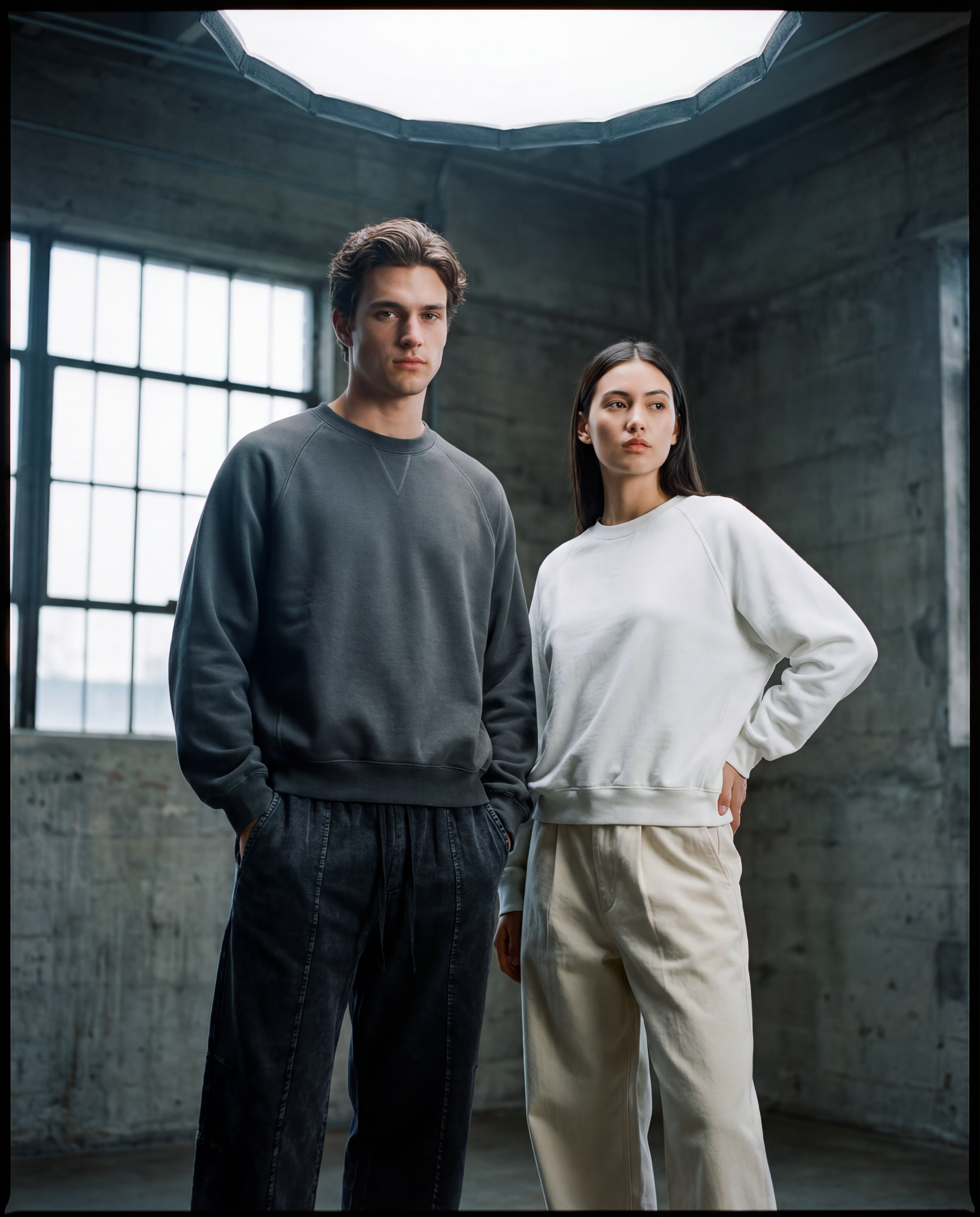 Essential Heavyweight Dolman Sleeve Boxy Sweatshirt