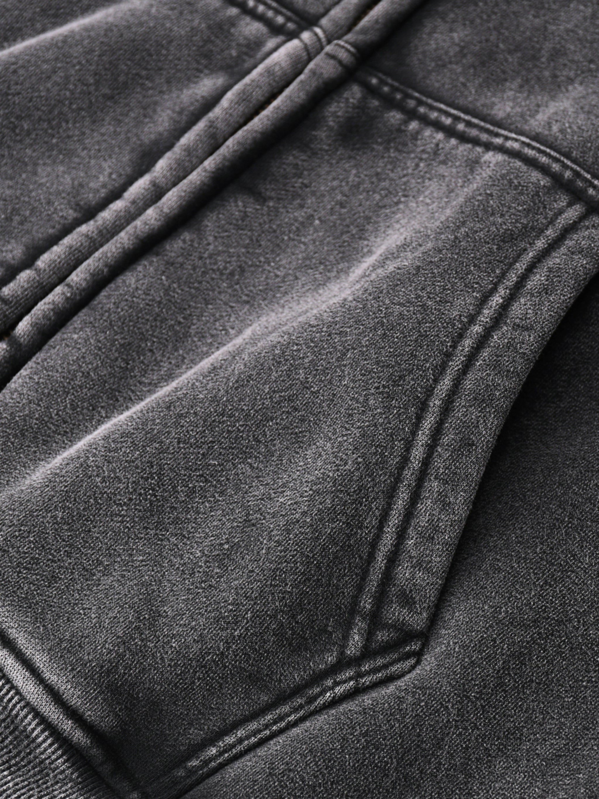 Hoodie Zipper Jacket,Zip-Through Boxy Fleece,Boxy,Brown Jacket