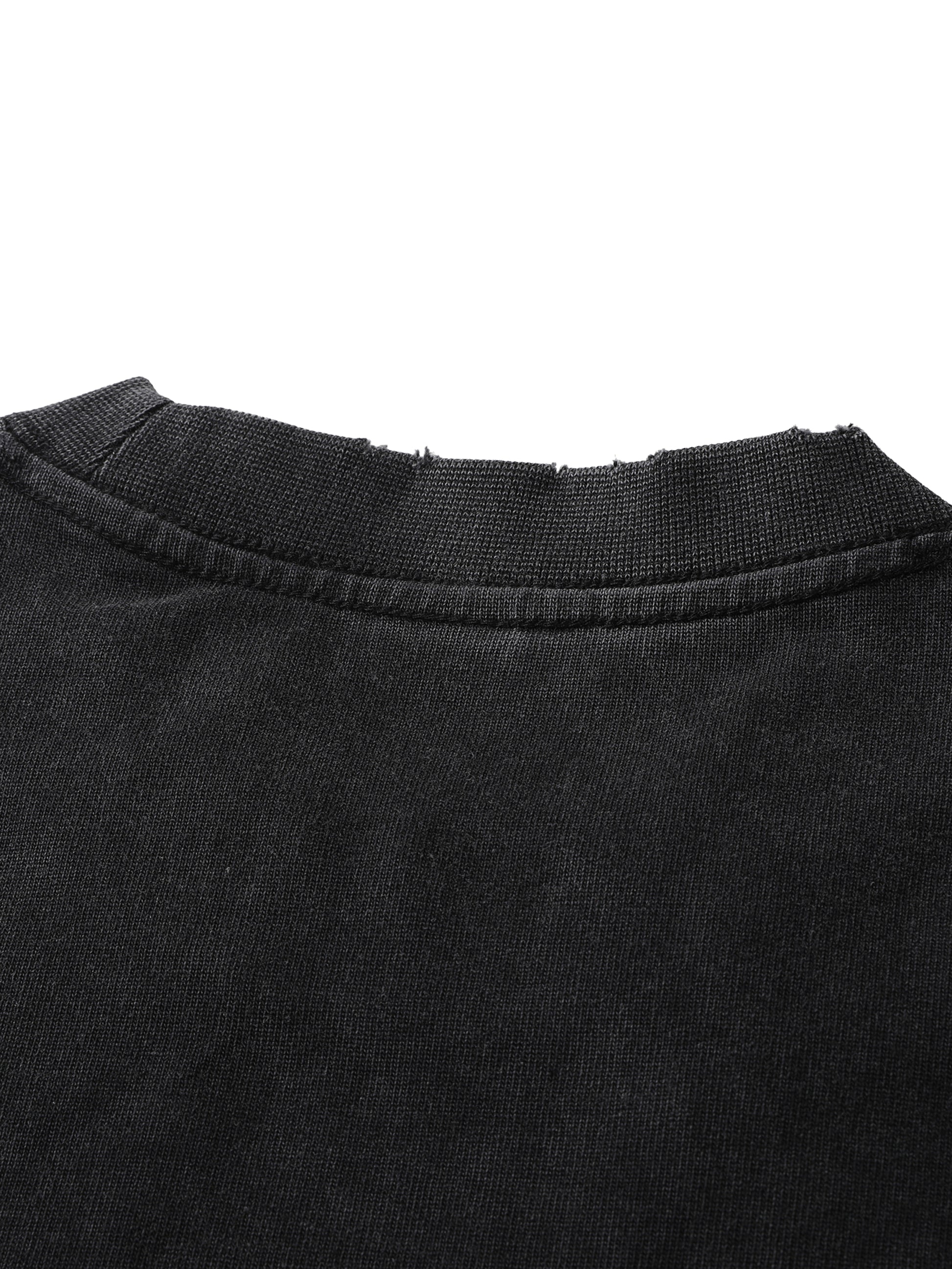 Heavyweight Vintage Washed Fra,Vintage Frayed Tshirt,Tshirt,Unisex,Unisex T-Shirt