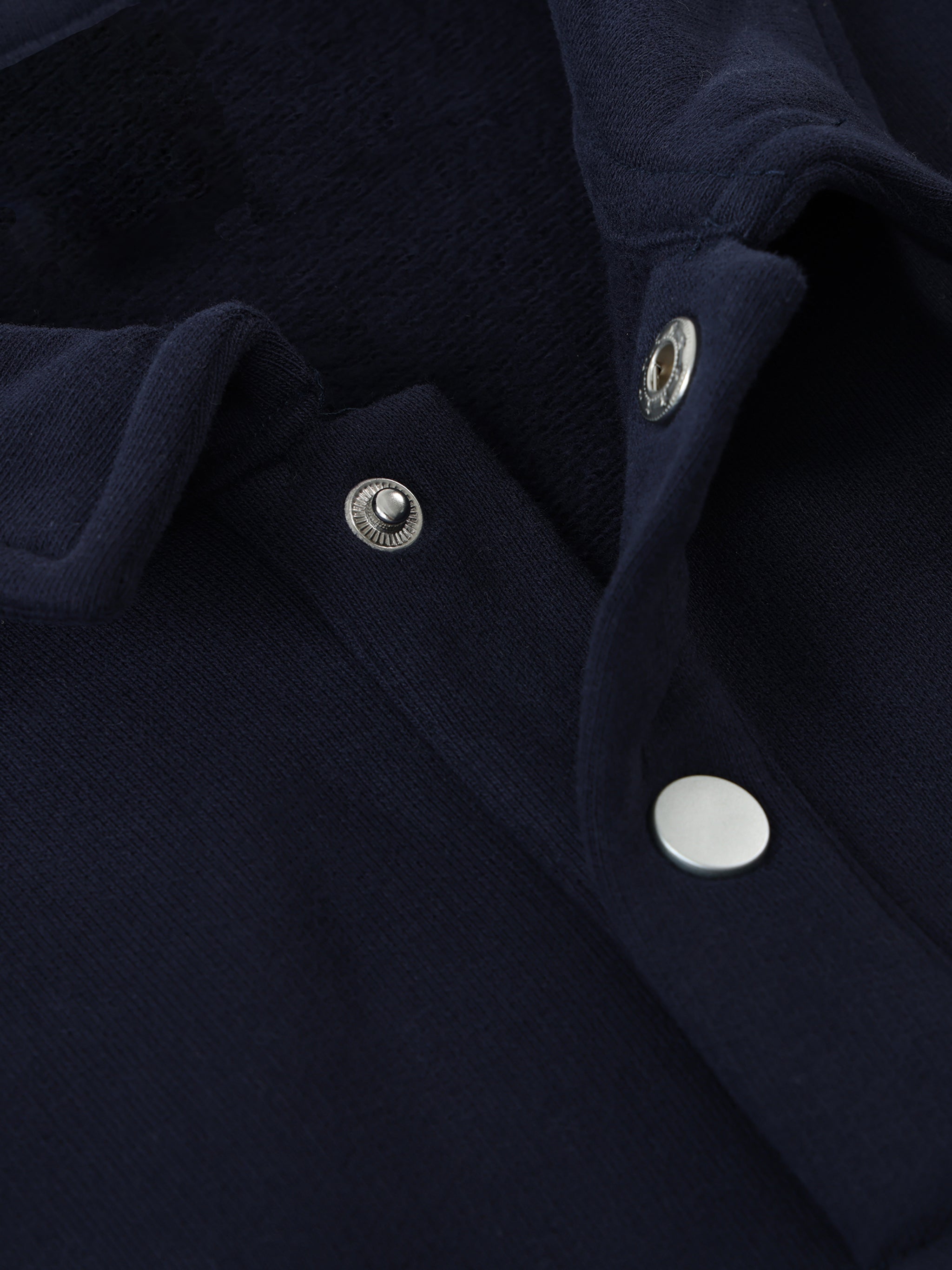 Heavyweight Polo-Collar,Collar Tshirt,Collar sweatshirt,Unisex,Blue,WHite