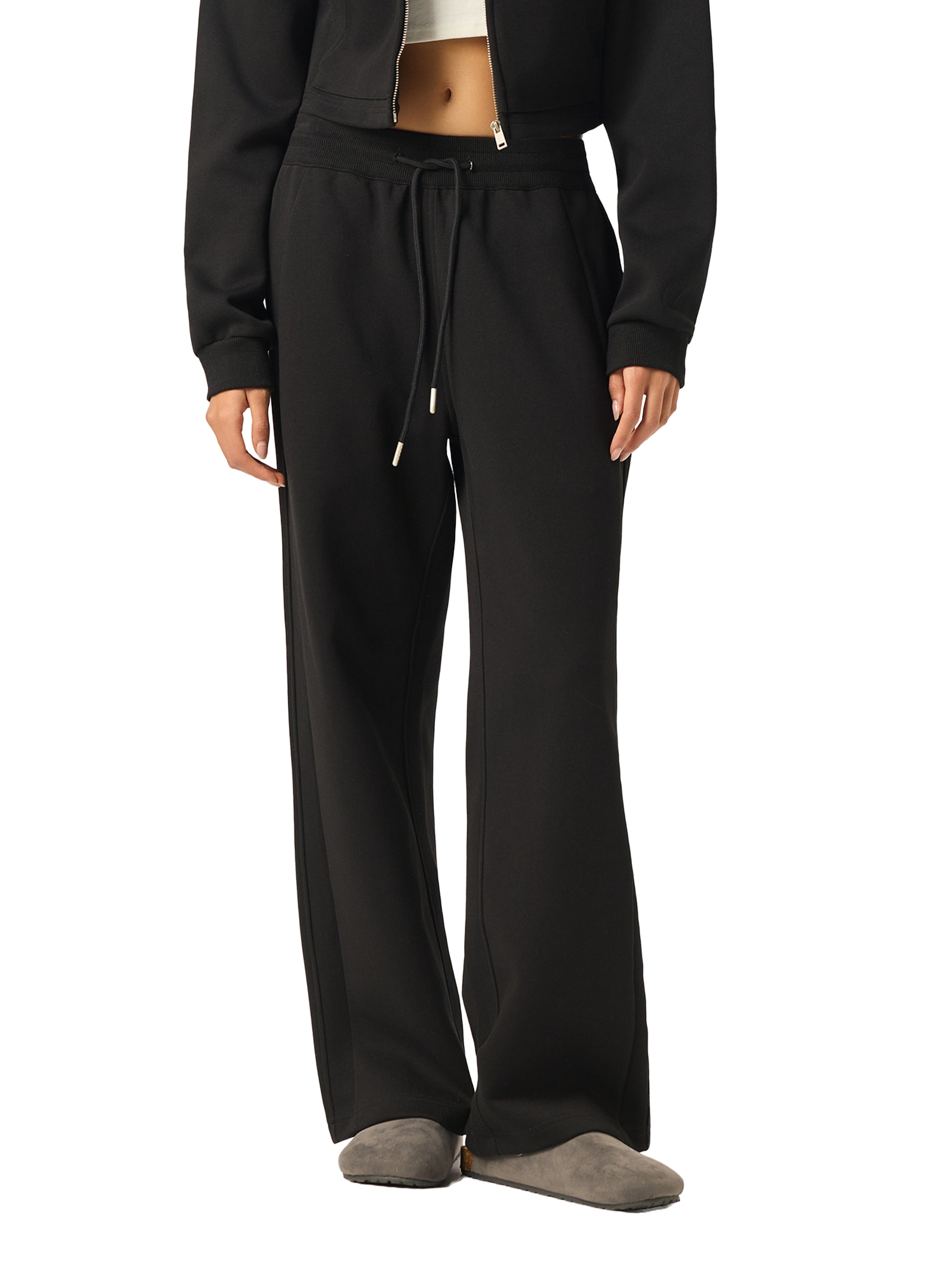 Essential Drawstring,Straight-Leg Sweatpants,Sweatpants,women's wear,for women