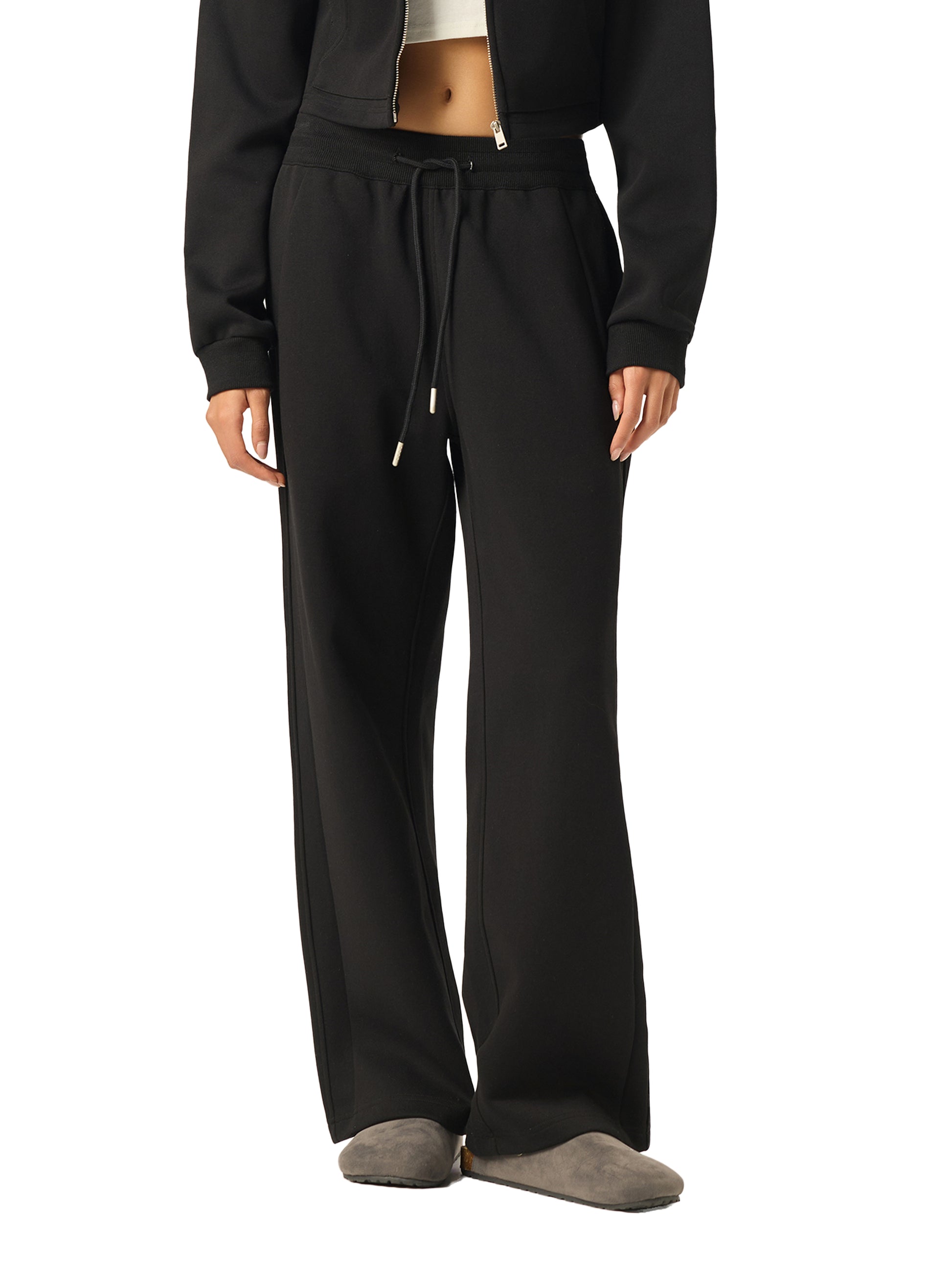 Essential Drawstring,Straight-Leg Sweatpants,Sweatpants,women's wear,for women