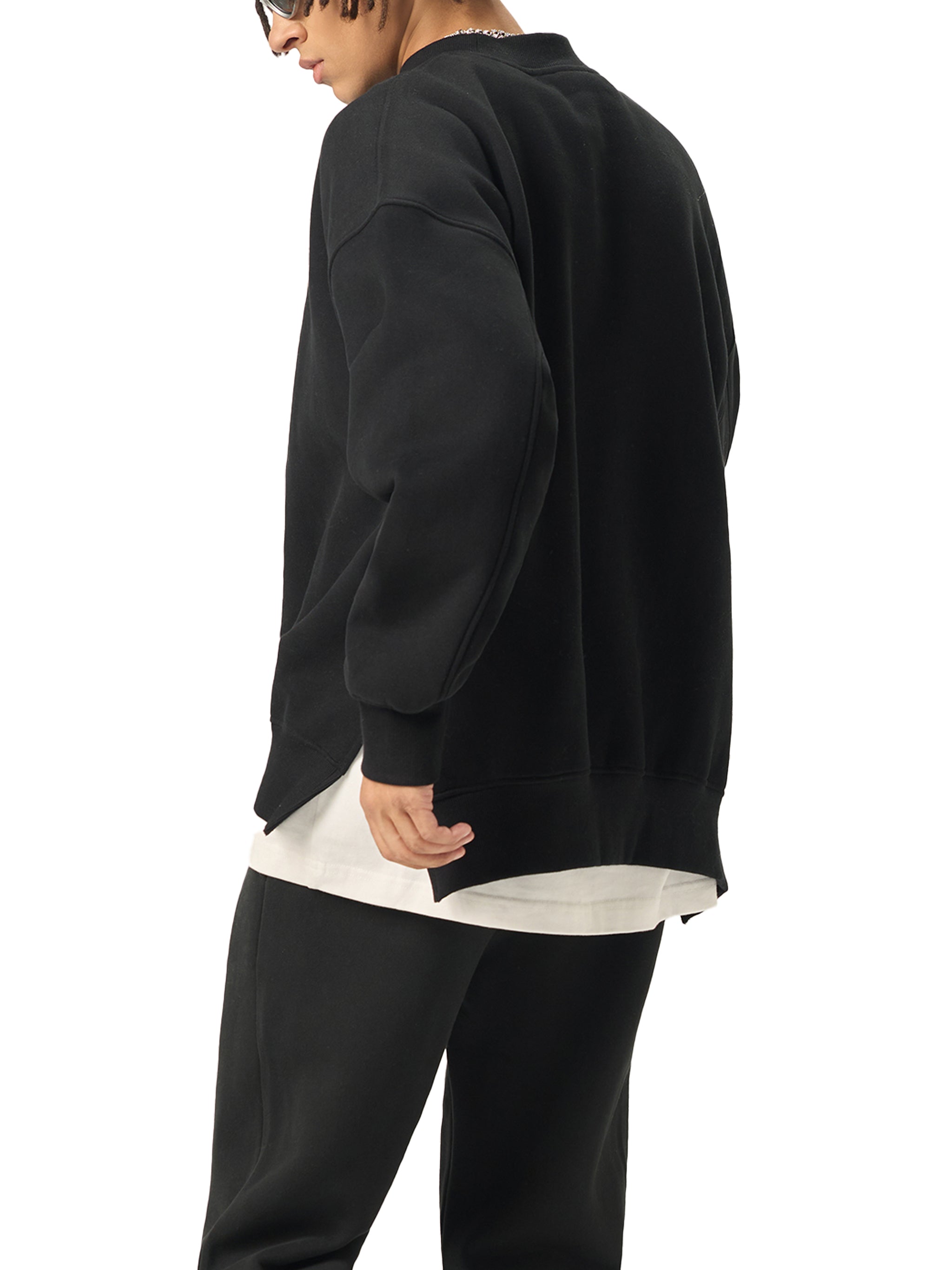 Fleece Side Slit,Side Slit sweatshirt,sweatshirt,mens wear
