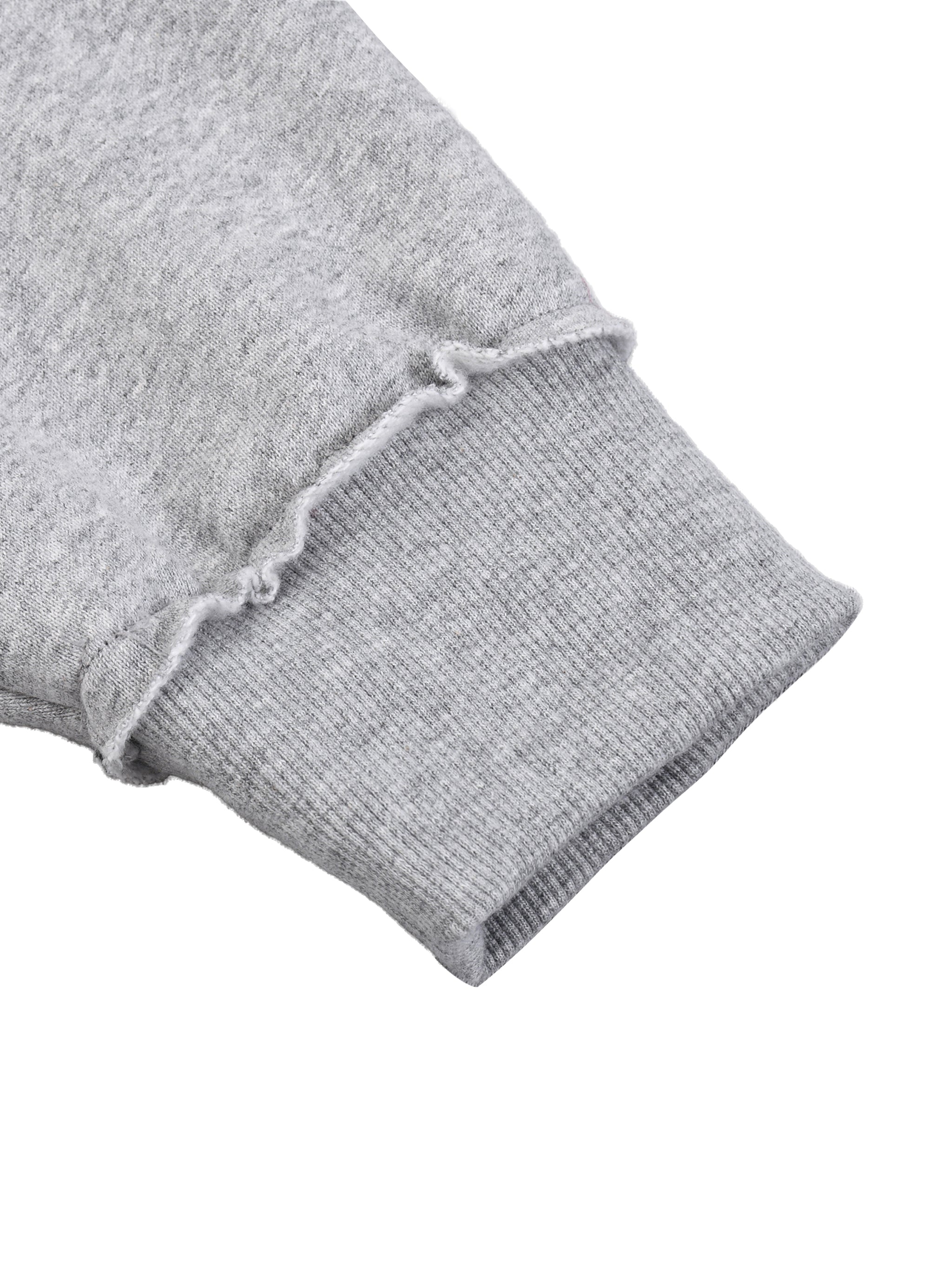 Half-Zip Rolled,Edge Sweatshirt,New,Sweatshirt